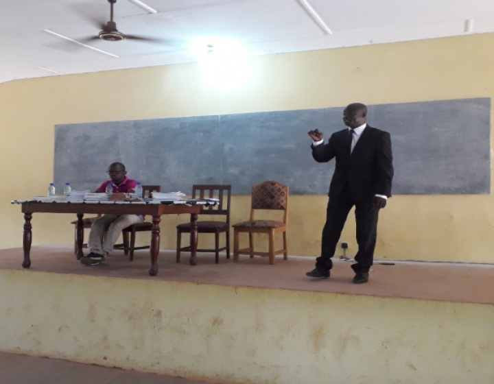 Intervention du magistrat Alain TOLMO en appui au cours sur le droit pénal international.