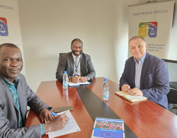 Visite de M. Marcus Davies, Conseiller politique au Haut-commissariat du Canada à Yaoundé