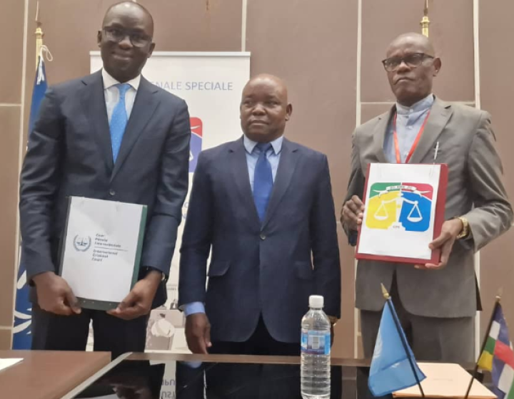 Signature d'un Mémorandum d'accord entre la CPI et la CPS ce jour mardi 21 novembre 2023