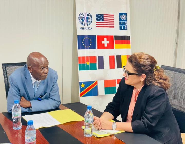 Visite Ambassadrice de Suisse à la CPS - Echanges 