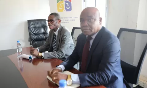 Mr YAO en visite à la CPS