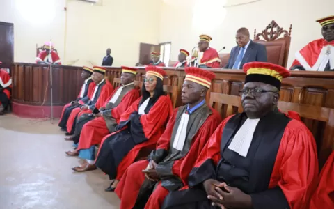 LA COR PRESIDEE PAR SON EXCELLENCE LE CHEF DE L'ETAT