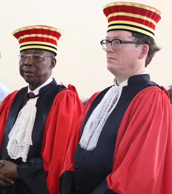 Les Magistrats Pamphile ORADIMO ET Stefan SCHLOTTER