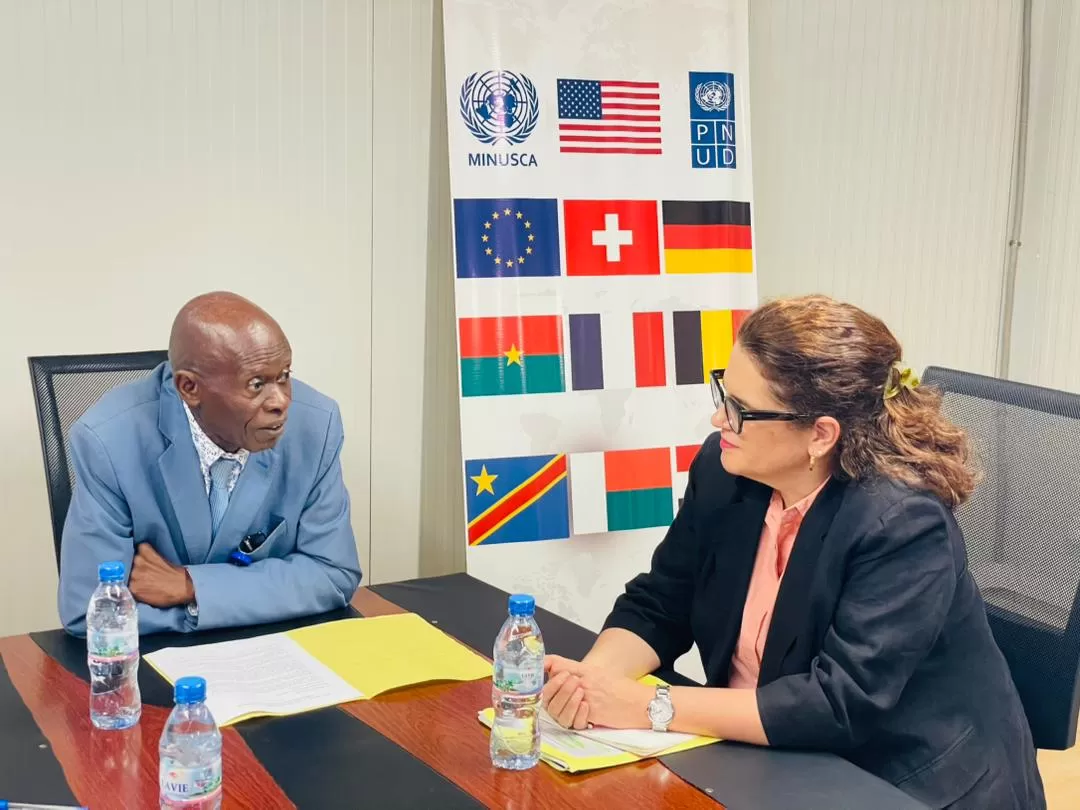 Visite Ambassadrice de Suisse à la CPS - Echanges 